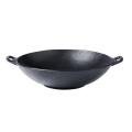 container transport cast iron wok with ears